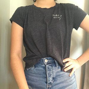 Abercrombie Grey Graphic Tee